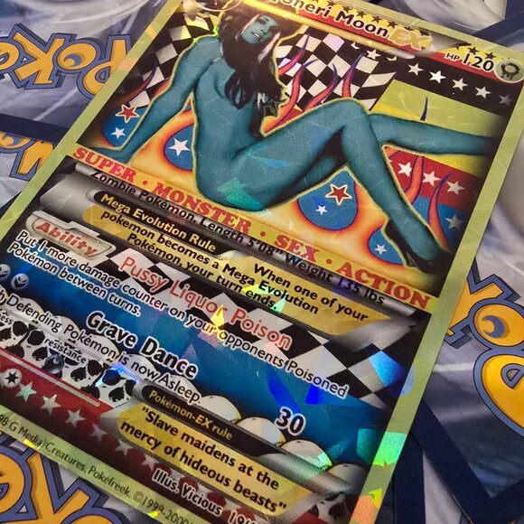 Sheri Moon Pokemon Card - Rob zombie - Picture 3 of 9